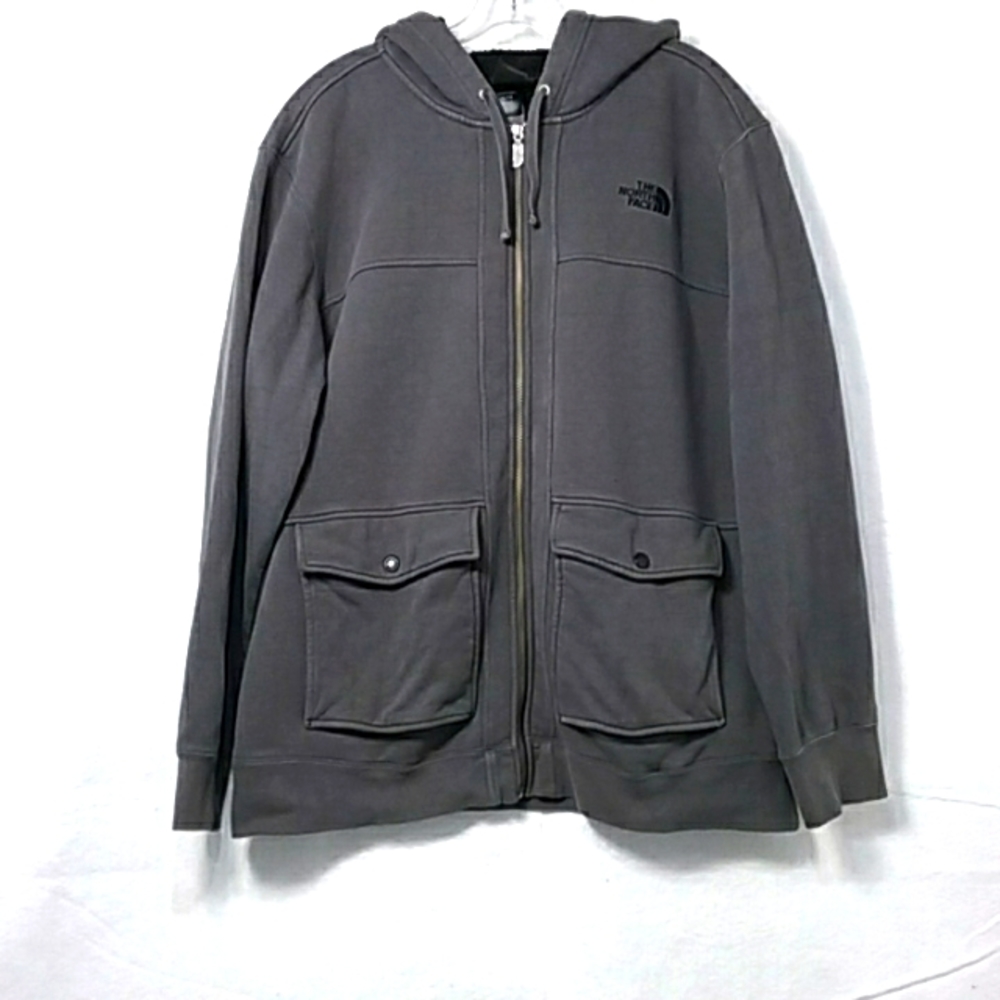 The North Face men's sherpa lined sweat hoodie jacket  size XL